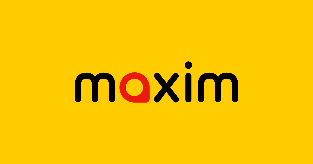 maxim россия Сервис заказа такси «Максим»